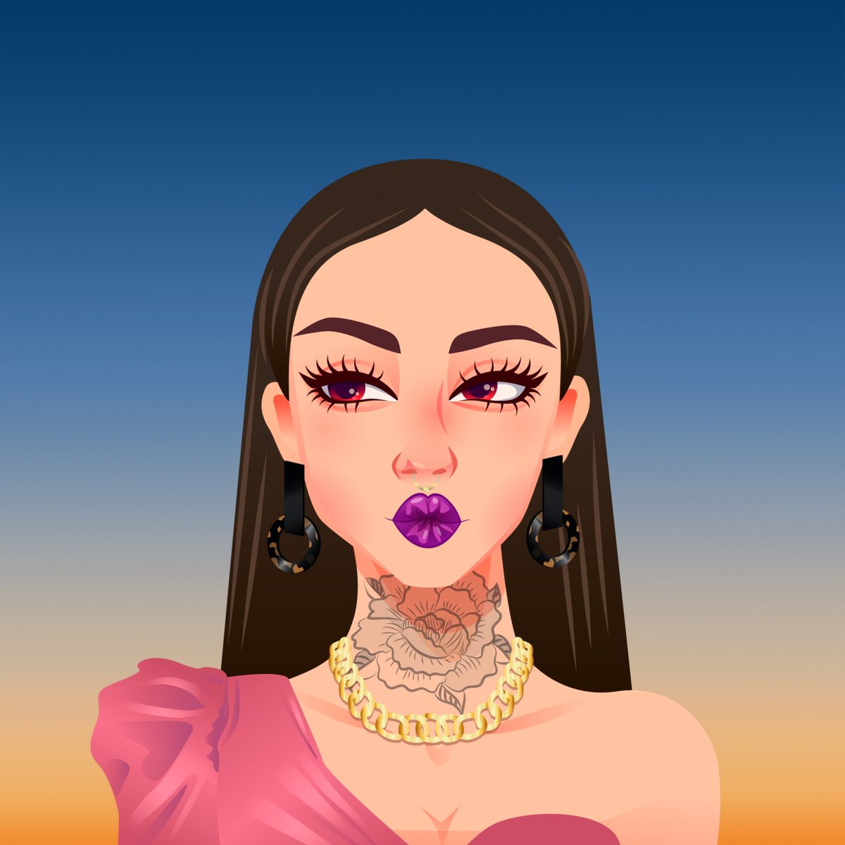 ash91420's tweet image. Change my profile pic or keep it classic? I can&apos;t decide if it&apos;s time for an upgrade or if it&apos;s still a &quot;timeless&quot; masterpiece @NFTCryptoChicks 💜#helpmechoose #ccarmy #NFTs