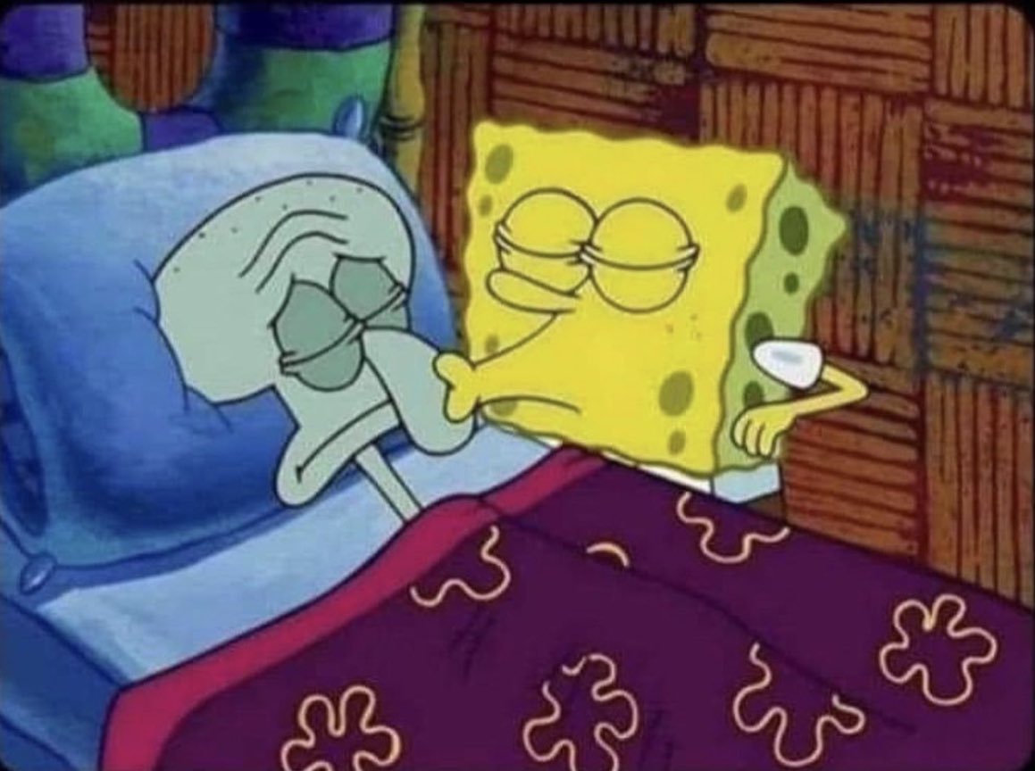 After my pussy puts him to sleep and I can peacefully text back my other niggas