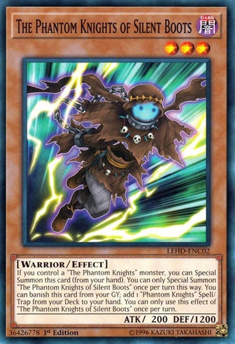 every_ygocard's tweet photo. The Phantom Knights of Silent Boots https://t.co/M4XbhwHJhB