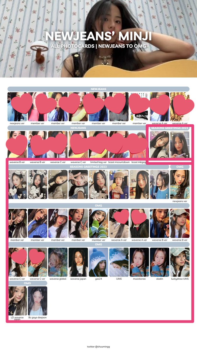0907cartz's tweet photo. wtb lfs new jeans ph

flexi budget
mint
onhand pref but stbo okay !
with heart emojis found
prio ssg 2023 and omg weverse member ver and weverse ver

wtb lfs new jeans ph minji ssg 2023 omg weverse album ditto attention hypeboy ph https://t.co/0IQuOAJbEt