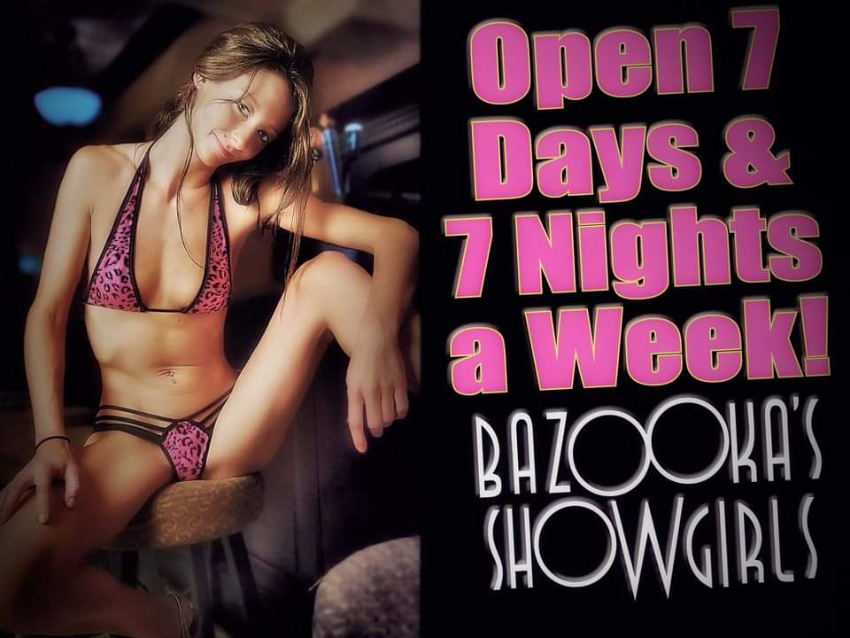 With No #Chiefs Today, the Most Excitement is Watching the @Bazooka's Showgirls On Stage!! With Their Backfields Always in Motion! So C'mon Down to Bazooka's, the Showgirls are Kickin' it All Night!