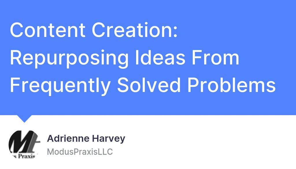 The power of repurposing content is an infinitely usable lesson I learned from exposure to the inner workings of direct response marketing tactics.

Read more 👉 lttr.ai/powI

#nurturingleads #ContentMarketing #ContentStrategy #NurtureLeads #EffectivelyNurtureLeads