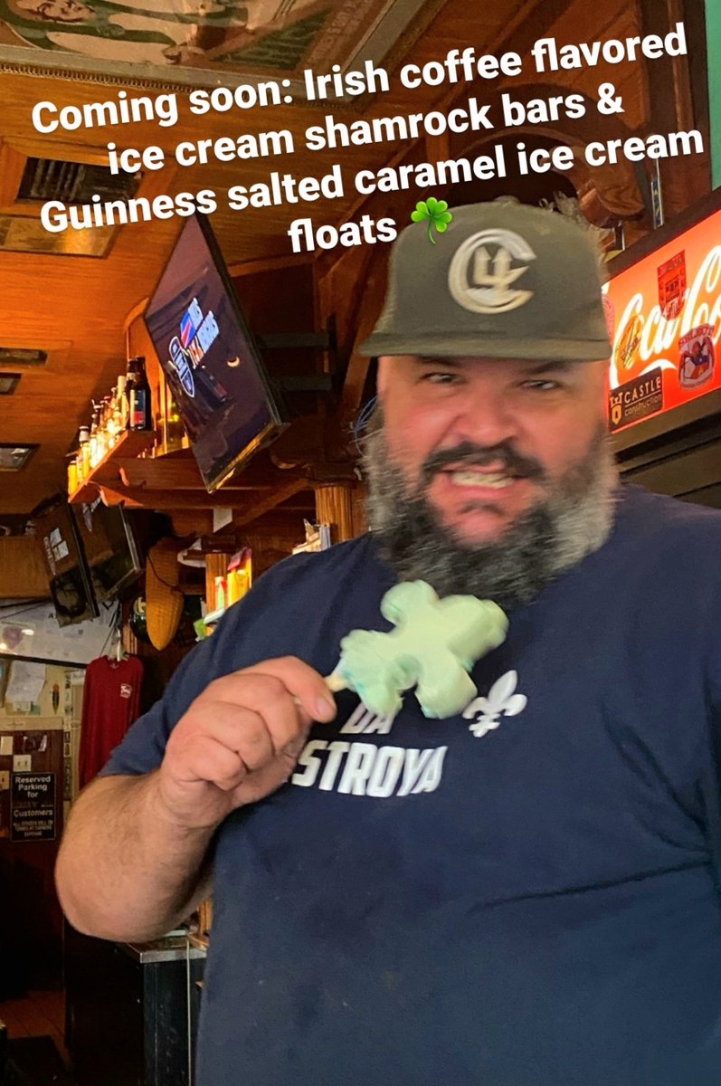 TraceysNola's tweet image. Debuting @BofBars ice cream treats with our own Tracey’s slant on Jan. 19th! 
Same day as crawfish!  🦞 &amp;amp; 🍦 
 💐 
#mardigrasbegins #excitementlevel💯