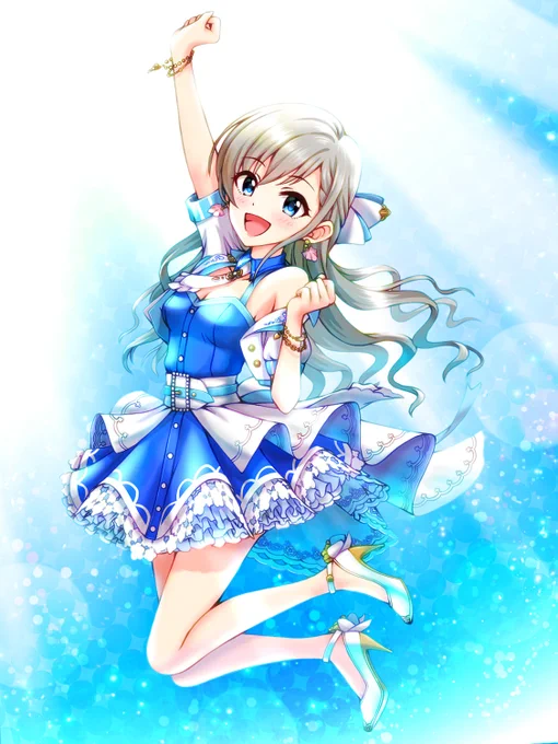 「見ててね!いちばん高く跳んじゃうから!」はーは、今日も元気でかわいい。#久川颯 