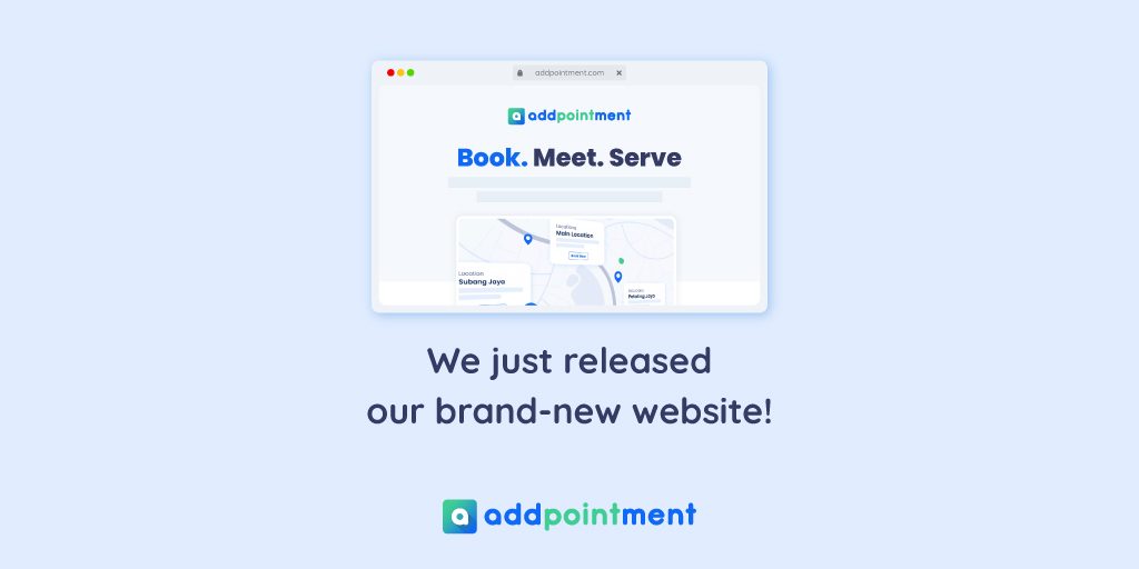 apptsoftware's tweet image. Check out our new website: addpointment.com

#NewWebsite #AddPointment #bookingapp #scheduling #appointment #reservation #VirtualQueue