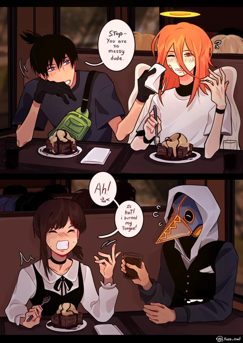 Stop going on dates with the devils #akiangel #kobeni 