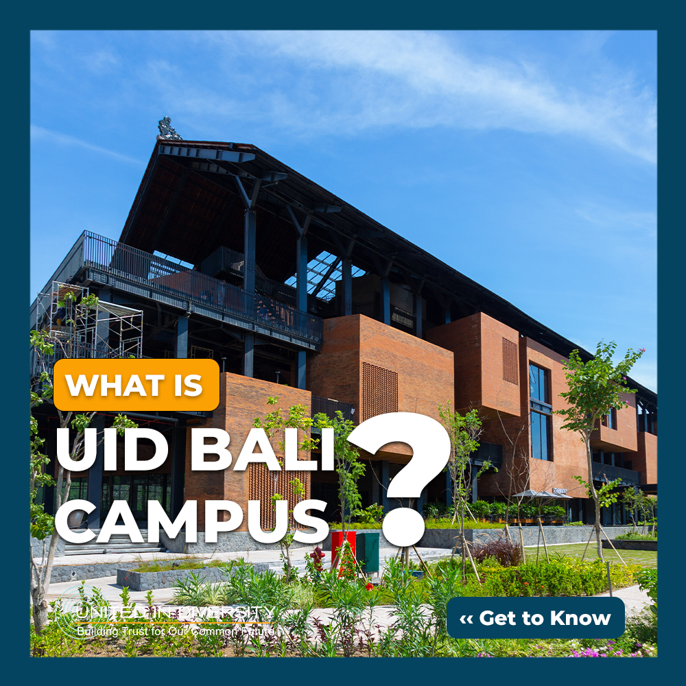 uidindonesia's tweet photo. Hello, #TemanKampus
Please welcome UID Bali Campus, a learning hub that combines the best educational institutions, research, and development worldwide
Let's collaborate!
#AyoBangun #UIDBaliCampus #LearningHub #GetToKnow #uidindonesia #Indonesia #unitedindiversity #UIDIndonesia https://t.co/mWqfauuv9R