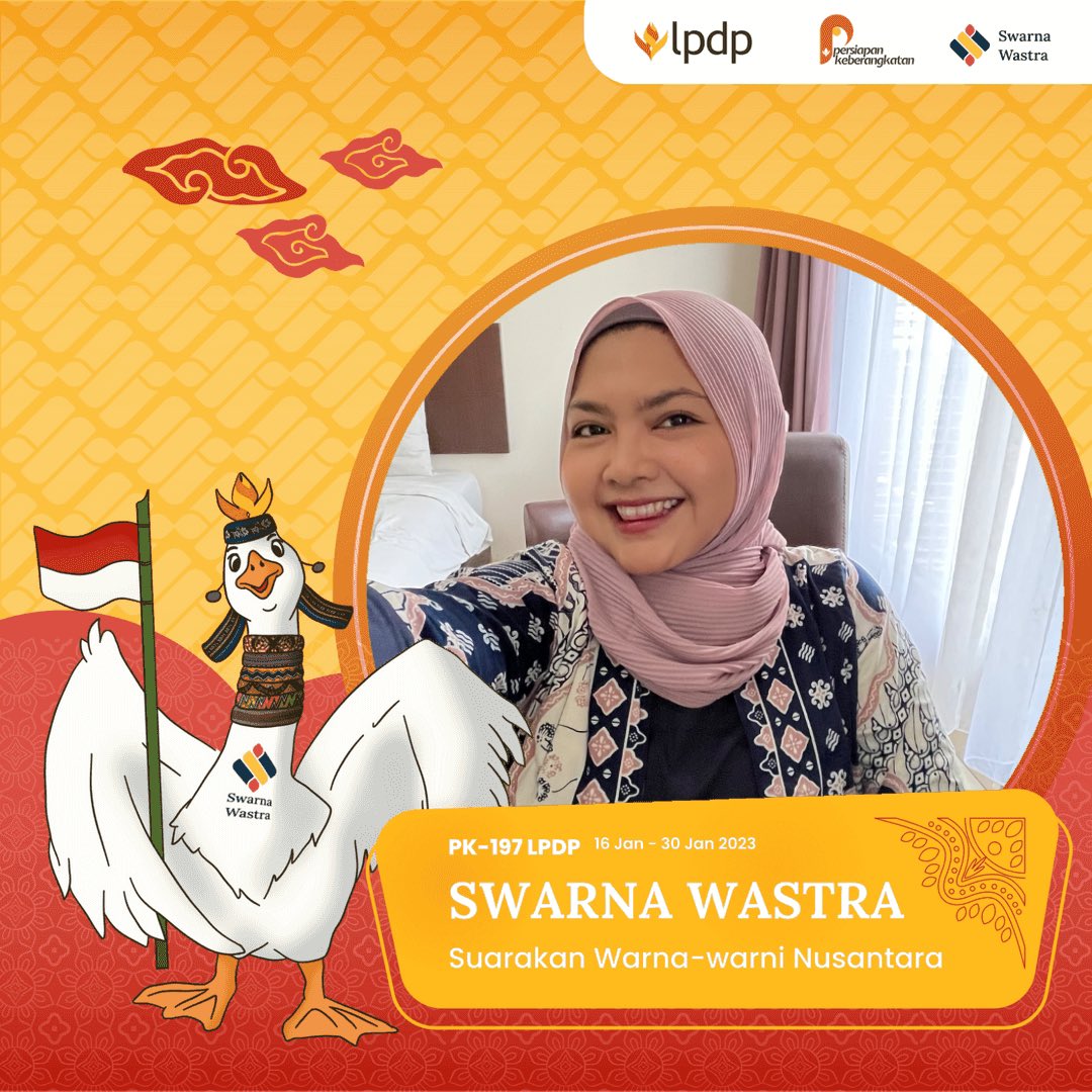 dyspath's tweet photo. Saya, Dyah Ayu Retnowati, sebagai Awardee Beasiswa LPDP akan melanjutkan pendidikan di Program Doktor Teknik Geodesi dan Geomatika, Institut Teknologi Bandung, siap menenun asa pada program Persiapan Keberangkatan bersama @pk197lpdp pada 16-30 Januari 2023. https://t.co/vrpfOgK8JK