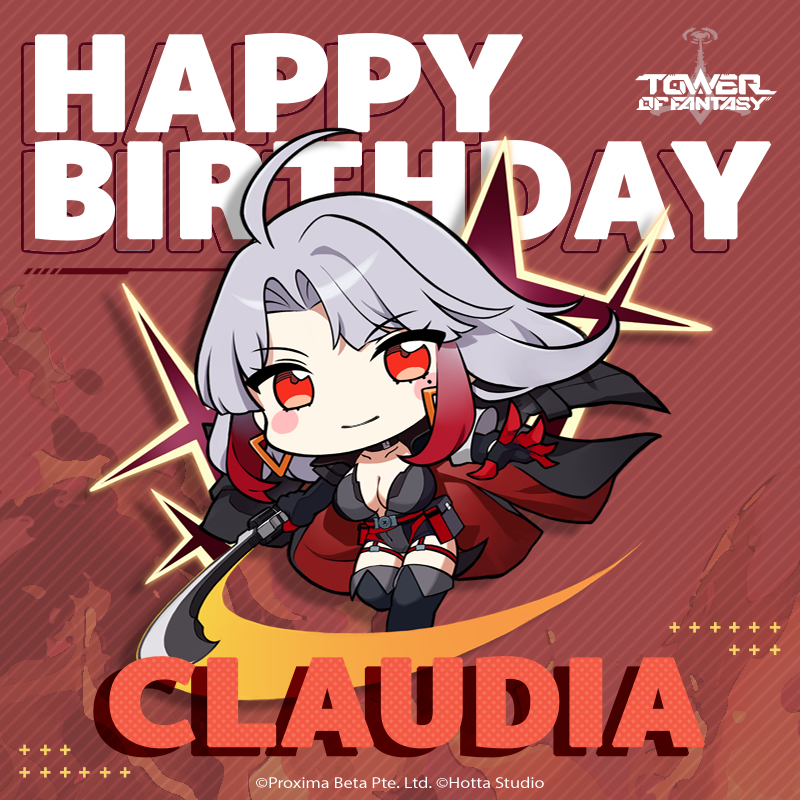 ToF_EN_Official's tweet photo. Once a powerful Executor, Claudia’s act of heroism is legendary among Hykros’ ranks. 💪

Happy Birthday Claudia! Your father would be proud! ✊

Here's a Claudia wallpaper we've prepared for you! Save the HD version here :)

#ToF #TowerofFantasy #ToFipedia https://t.co/xdu2kBagTg