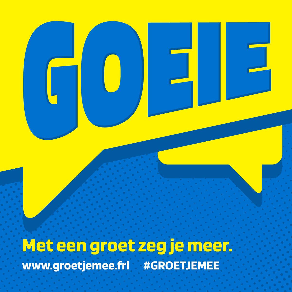Zie jij anderen staan? <a href="/ikbenwini/">ikbenwini</a> en <a href="/Mugje/">Marian van Voorn 🐰</a> bedachten 2 jaar geleden #groetjemee. Vandaag actueler dan ooit..? #ahgoeie #ikgroetmee