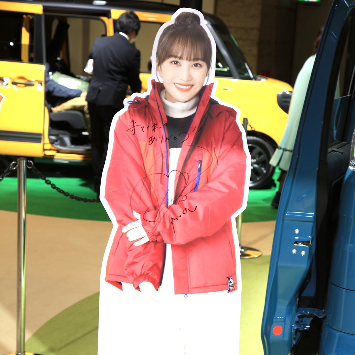 nabe_3da's tweet photo. #ももいろクローバーZ
#東京オートサロン2023
#スズキ　#SpaciaBASE https://t.co/JYXR0qBYaw