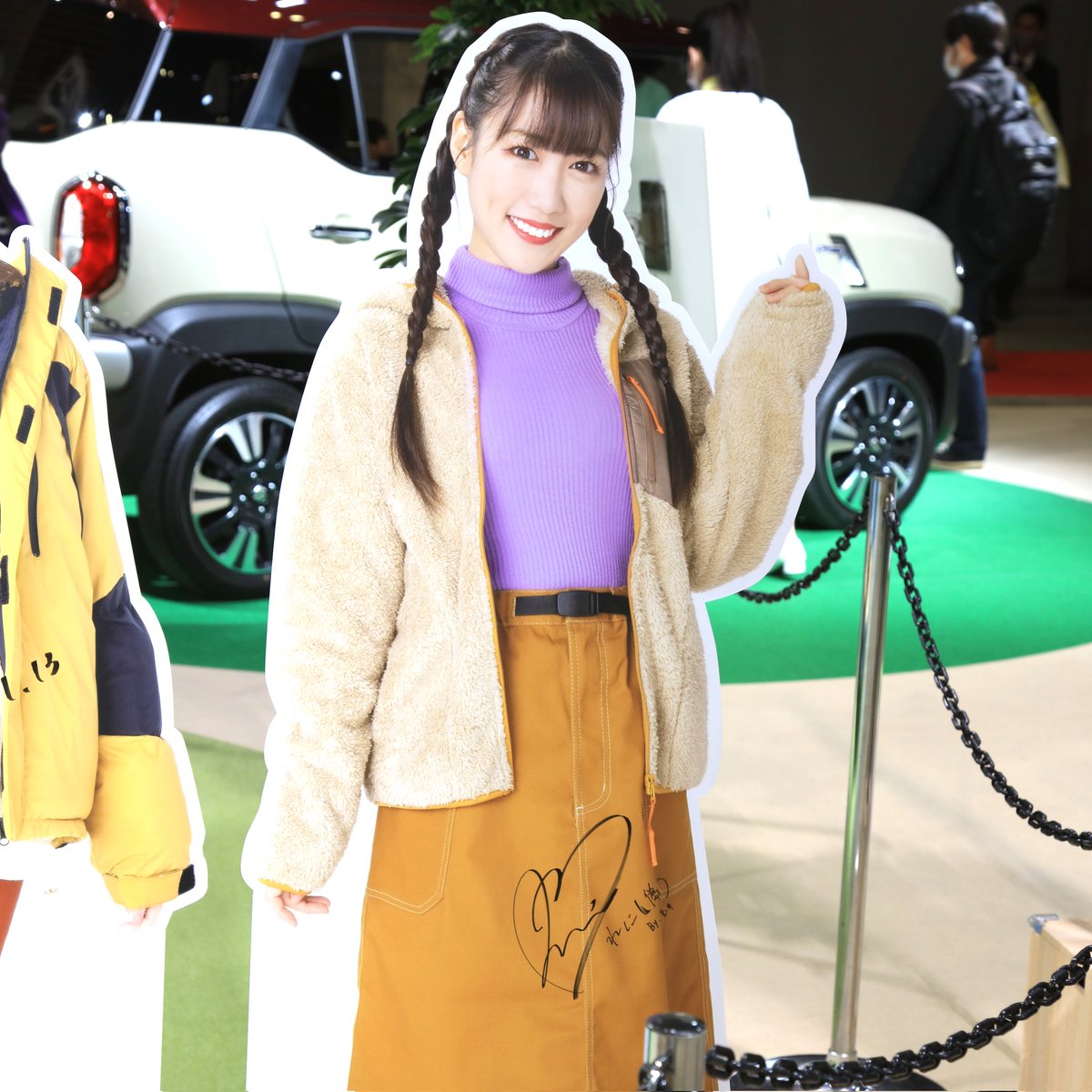 nabe_3da's tweet photo. #ももいろクローバーZ
#東京オートサロン2023
#スズキ　#SpaciaBASE https://t.co/JYXR0qBYaw