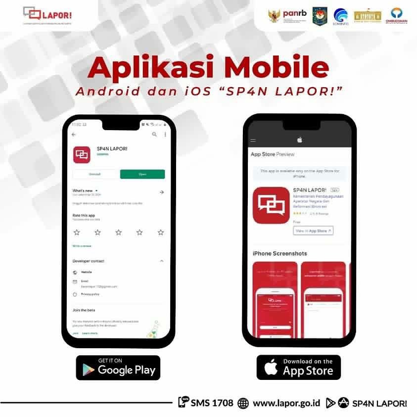 Selamat Pagi #SahabatLAPOR

Berikut Kanal Pengaduan SP4N-LAPOR! Yang harus kamu ketahui

Jangan lupa sampaikan laporanmu dengan baik dan benar dan lampirkan bukti dukungnya agar mudah ditindaklanjuti oleh Instansi yang berwenang.
#lapor1708 #kanallapor #pelayananpublik