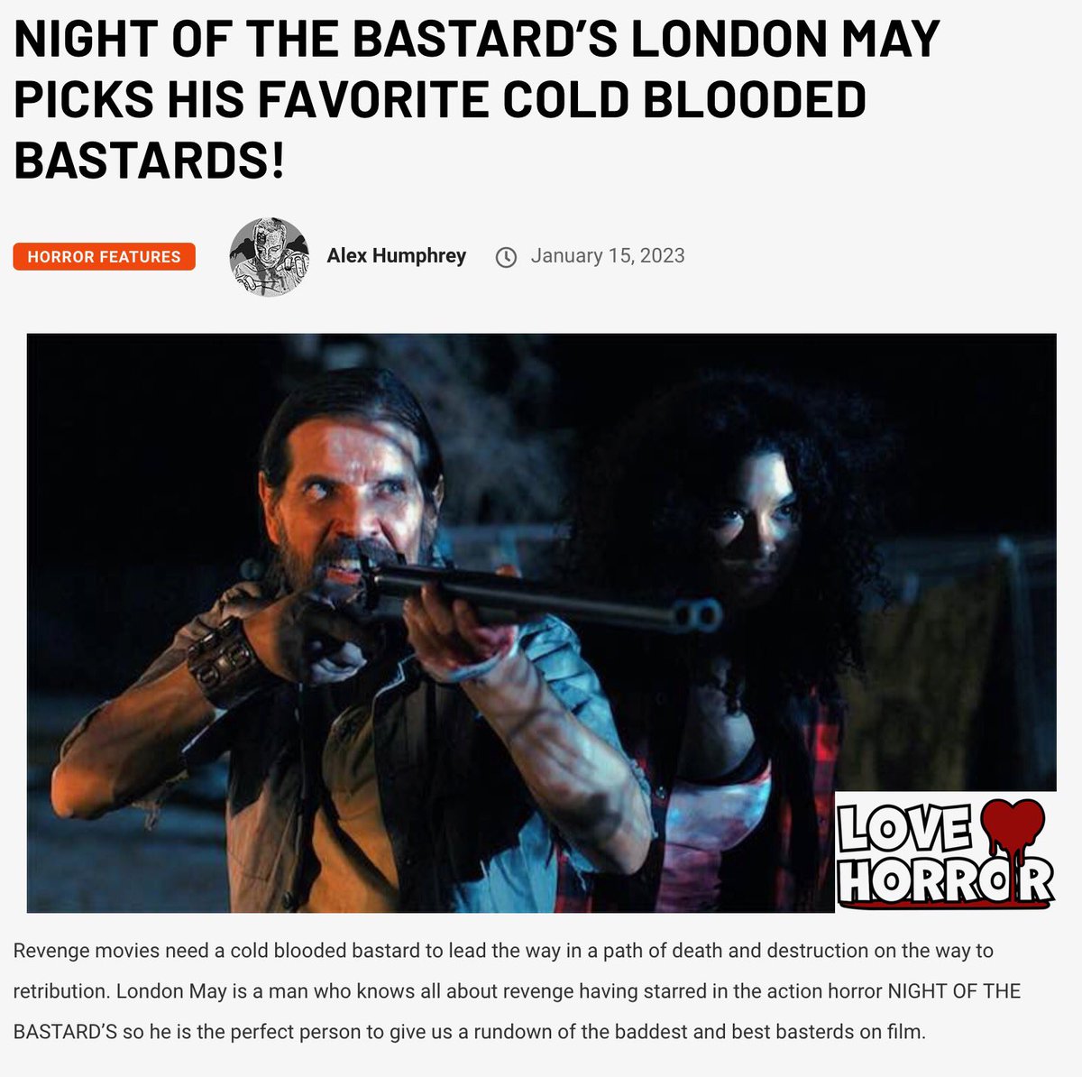 RealLondonMay's tweet photo. Thank you @LoveHorror! Here’s my inspirational SICK six ! Who am I missing here ? https://t.co/X8XGYE3xYC #ComingHomeInTheDark #Bull #DeadMansShoes #HolySpider #TheSilentPartner #TedK. https://t.co/BqfAyGRf71