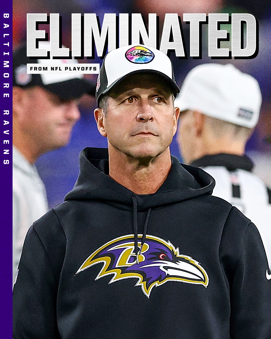 NFL on ESPN on X: 'The Ravens have been eliminated from the playoffs.   / X