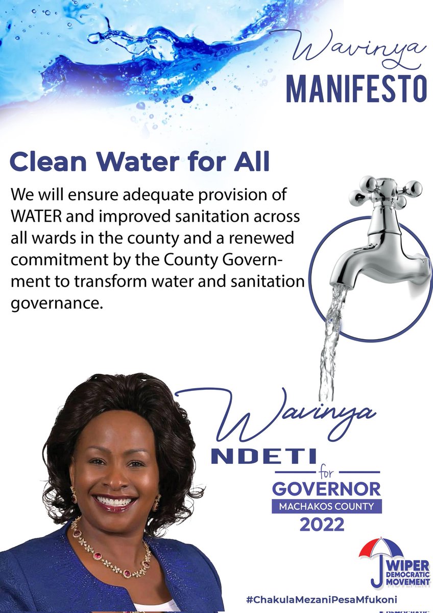 GeoffreyMwolol1's tweet photo. #TwendeKaziNaWavinya
#MachakosNiKaziTu
#ItsTimeToDeliver

Clean Water 💦💦 for all Machakos residents. https://t.co/hCl9uAmAUI