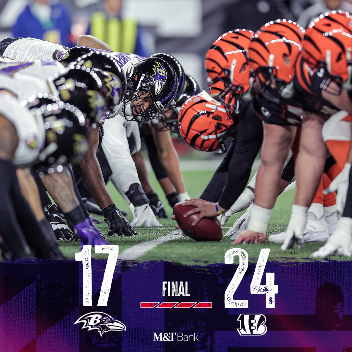 Ravens's tweet photo. Final https://t.co/JLHPAFsVro