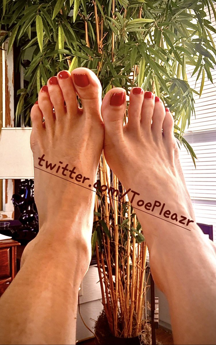 ToePleazr's tweet photo. I would love to be getting my toes sucked on right now 🥰✨️#feetfinder #feetpicsforsales #feetpics #footmodel #foottops #Rubyredtoes https://t.co/StztFuaQQ3