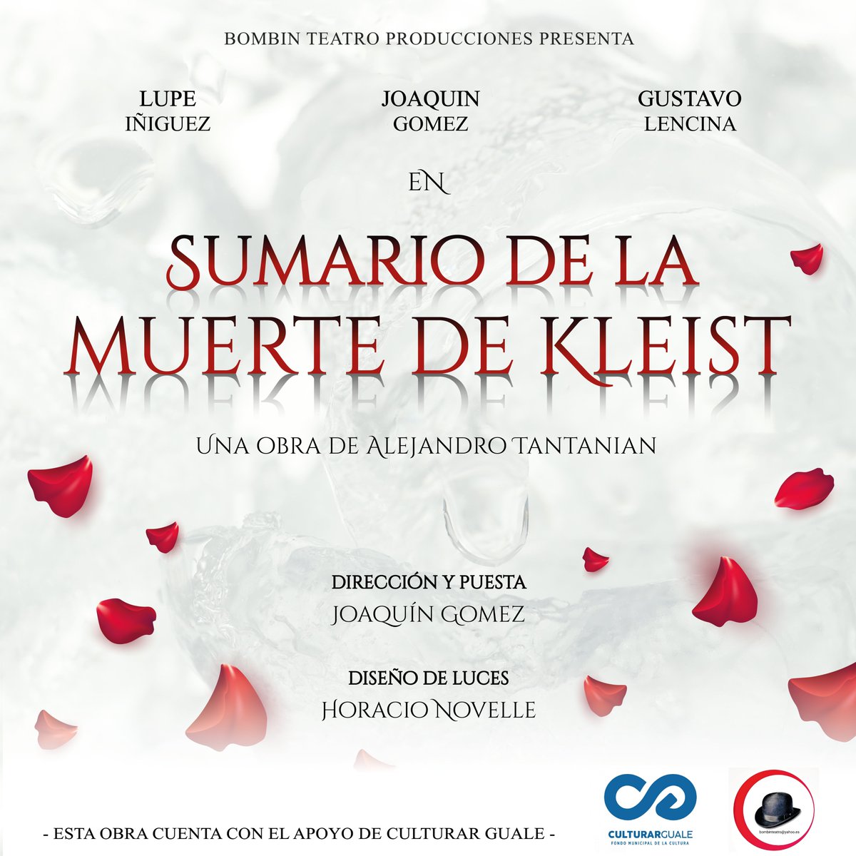 Palpitando el estreno!!! Próximamente SUMARIO DE LA MUERTE DE KLEIST.  Estreno sábado 28 de enero 21.00h en Sala teatro Gualeguaychú. Te lo vas a perder???? Seguinos en IG @bombinteatrook
#temporadateatral2023
#teatroenentrerios
#Teatro 
#sumariodelamuertedekleist
#gualeguaychu