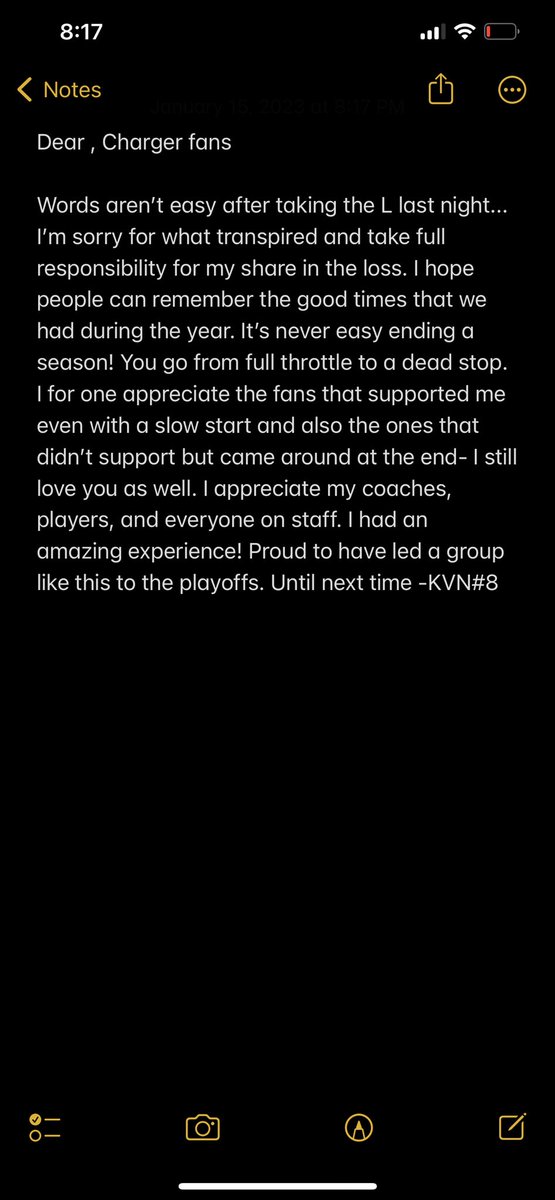 Chargers fans ⚡️