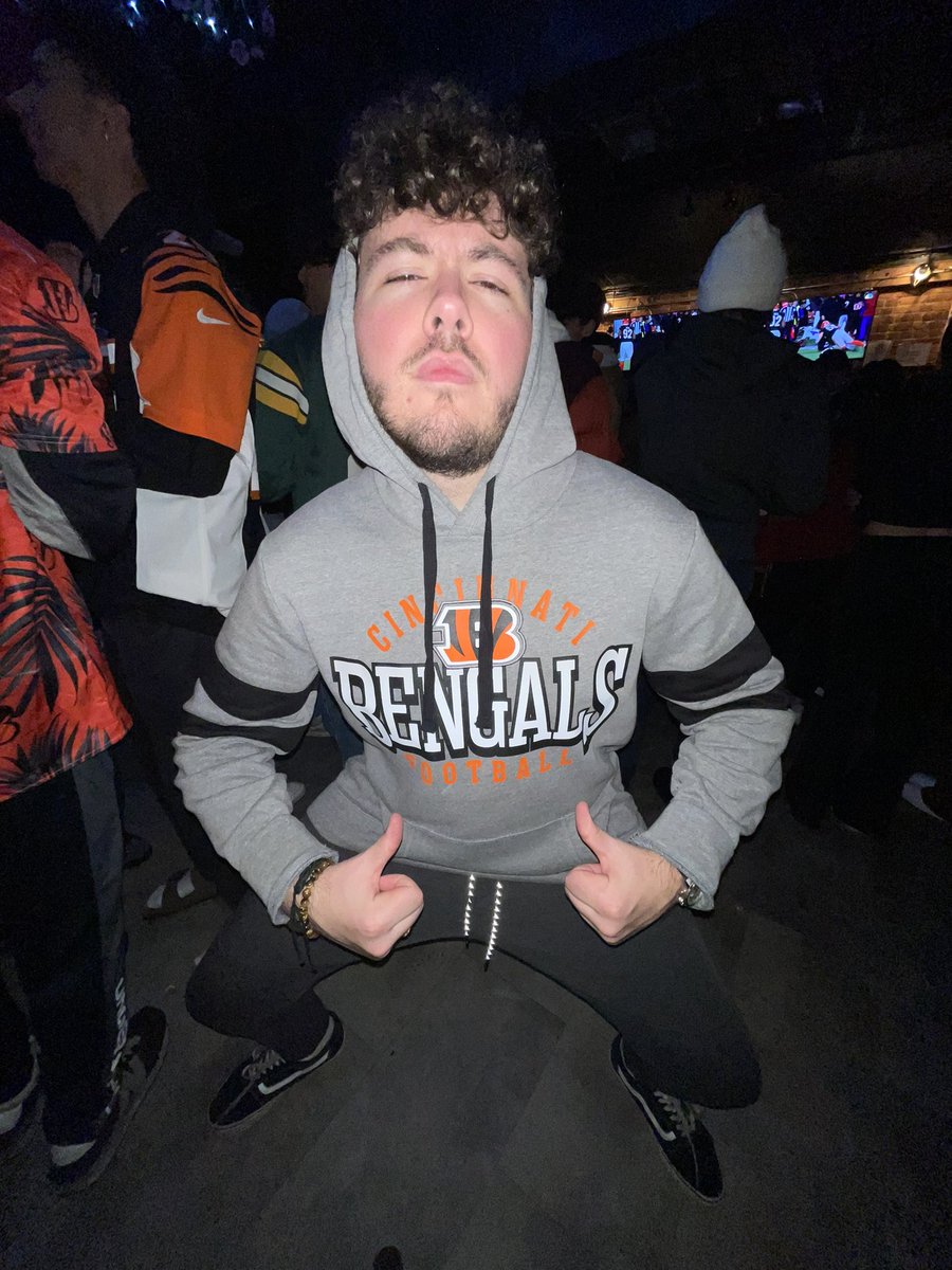 WHO DEYYYYYY GO BENGALSSSS

Brother Hayden Laucher celebrates a hometown W against the Baltimore Ravens!