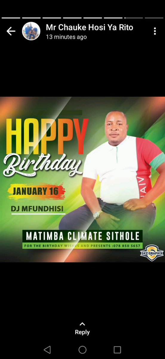 Happy birthday to me # kuvula hosi go Dj mfundhisi go