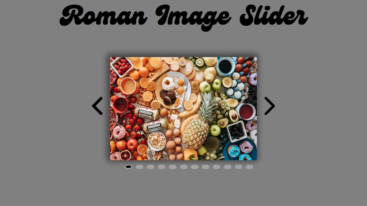 pycham_roman's tweet photo. My 34 day / #100daysofcoding 
#frontenddev 
#FrontEndDeveloper yesterday I was getting bored then I saw this image slider on a website then I thought I'm gonna try this one and Now Finally I have done this one I don't make it complicated at all 
#html_css
HOW is it Guys https://t.co/ZwOdT8BW52
