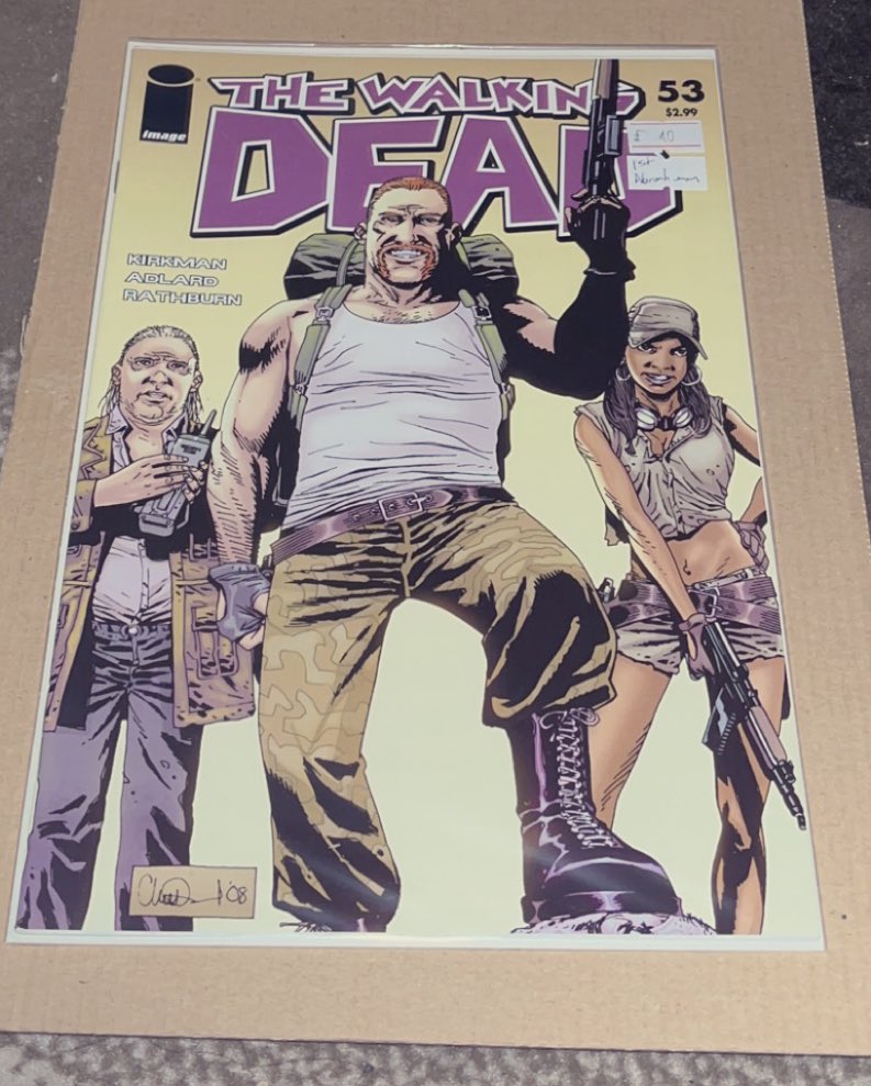 agentoftrauma's tweet photo. Getting around to opening my packages before Christmas and this beauty hit me in the face! Mint Condition🫶🏼😮💨
#AbrahamsArmy #Issue53 #TWD https://t.co/PaI3AOheA3