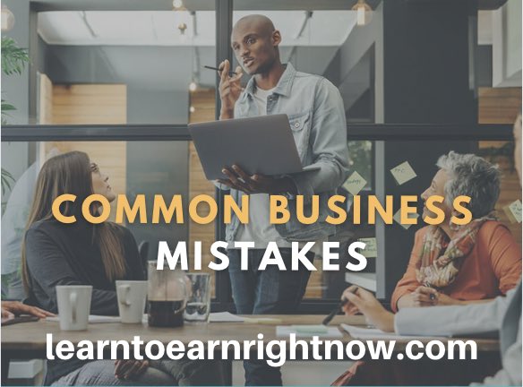 LearnToEarnRn's tweet photo. The road to success encounters a lot of mistakes… so what are the 10 most common mistakes entrepreneurs make and what can we learn from them? 

Find out here: https://t.co/DMDgQHJY9t

#Entrepreneur #business #newbusiness https://t.co/Hz9IEmW8he