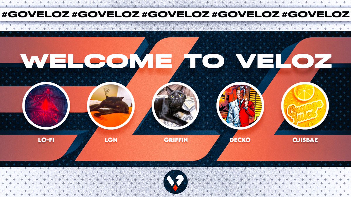 Better late than never.
WE ARE BACK!!
INTRODUCING THE NEW TEAM VELOZ!

Our new roster compeating in ESEA Advanced Season 44 is:
- <a href="/amusementgfx/">Amusement Graphics</a>
- <a href="/1LGN_/">LGN</a> 
- <a href="/grff_tv/">Grf</a>
- Decko
- <a href="/OJISBAE_/">OJ</a>