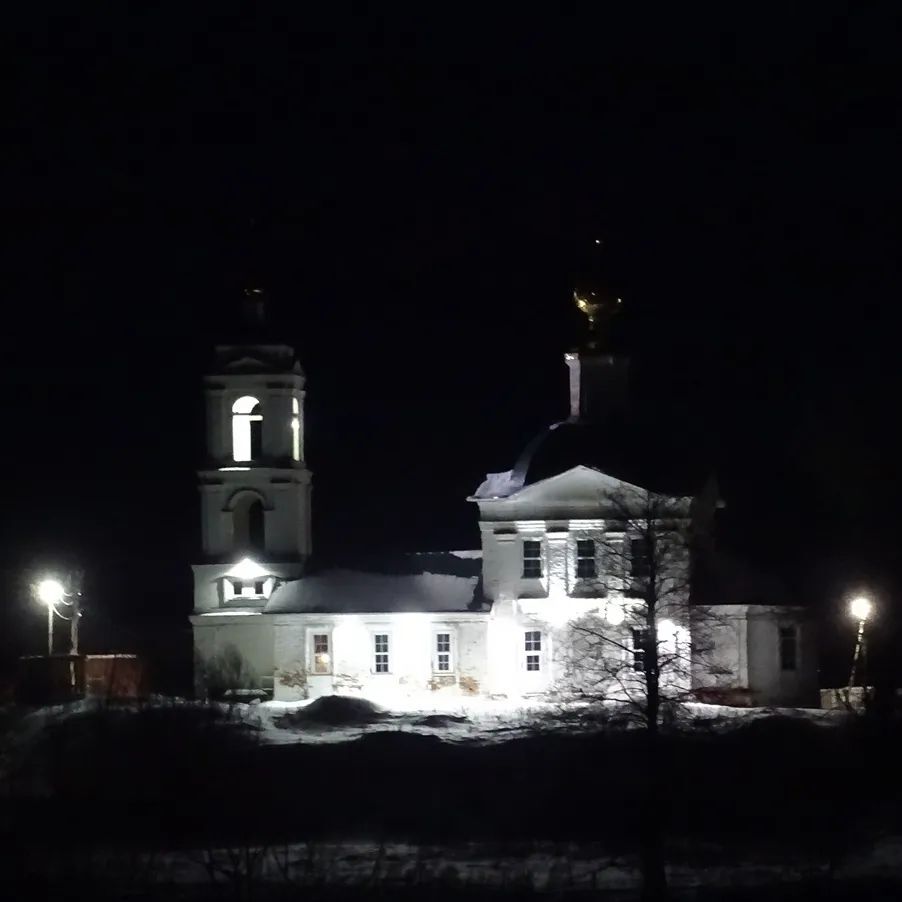 Храм Рождества Иоанна Предтечи в Сидоровском #ивановскийрайон #ИвановскаяОбласть #russianchurch #Russia #evening instagr.am/p/CndkxcQqO8P/