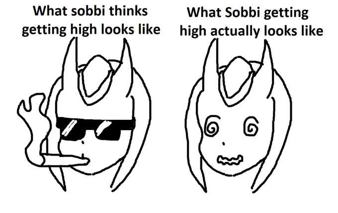 this is sad because it's true
art by @/TheYeetiest #sobbert 