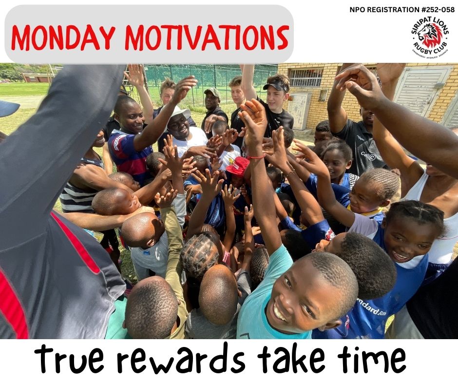 SiripatLions's tweet photo. #MondayMotivations With the intentions of always investing in the future and giving back to our community. THIS is us!
Amabhubesi Ayohlezi Ekhonya! πͺπΎβπΌ
#MakingRugbyFun #CommunityRugby #PlayerWelfare #rugbydevelopment https://t.co/ECN3ky1vKf