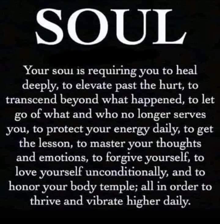 I just feel one #soul will benefit from this post! It’s time to #heal the past and gently ease into the new life awaiting you. #spirituality #Mondayvibes #advice #mondaythoughts