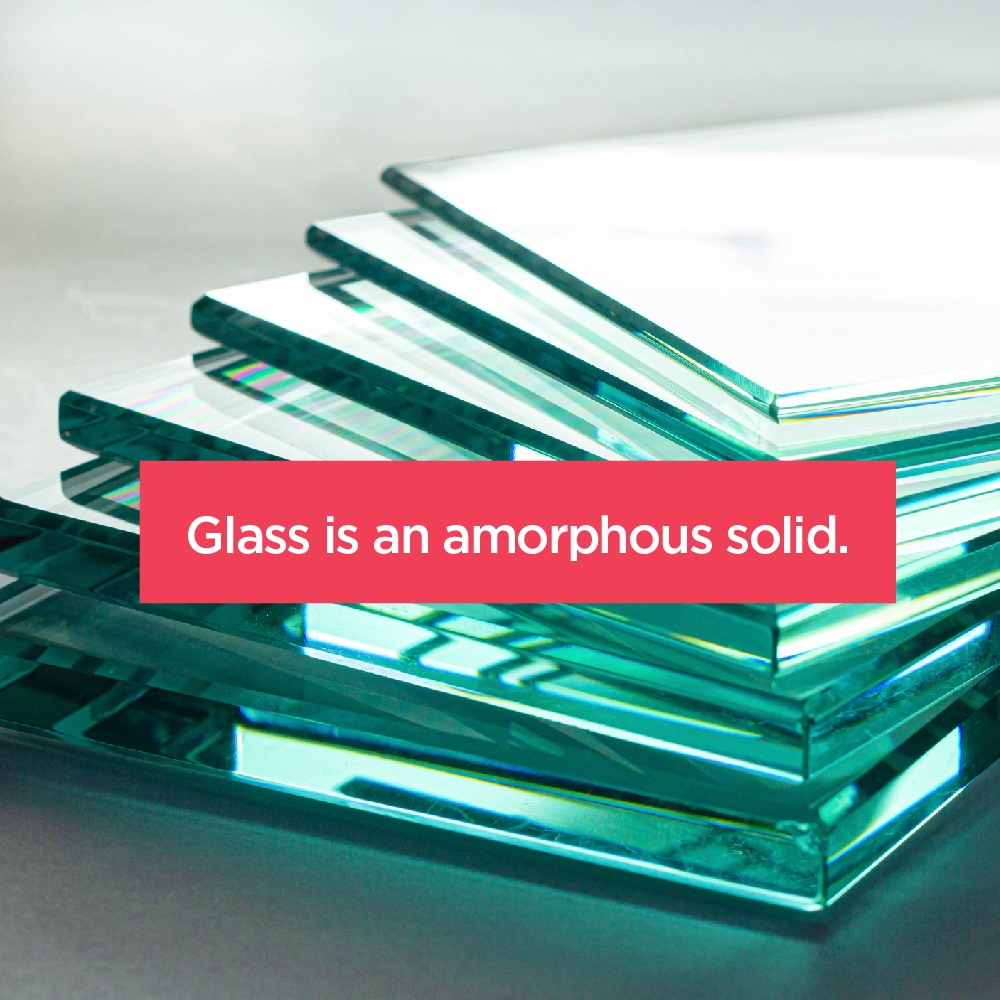 SFG_India's tweet photo. We’re breaking another myth today!
Amorphous solid is a state between solid and liquid. If you look closely at the molecules present in glass, you’ll be able to notice them floating slowly.
#GlassGyan #SisecamFlatGlass #GlassTrivia #GlassFacts #ChooseGlass https://t.co/d6VRaIcdo3