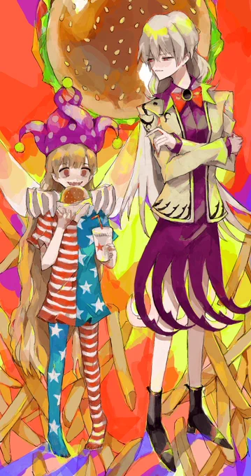 見返してて割と好きな過去絵あった これも本にいれようかな 