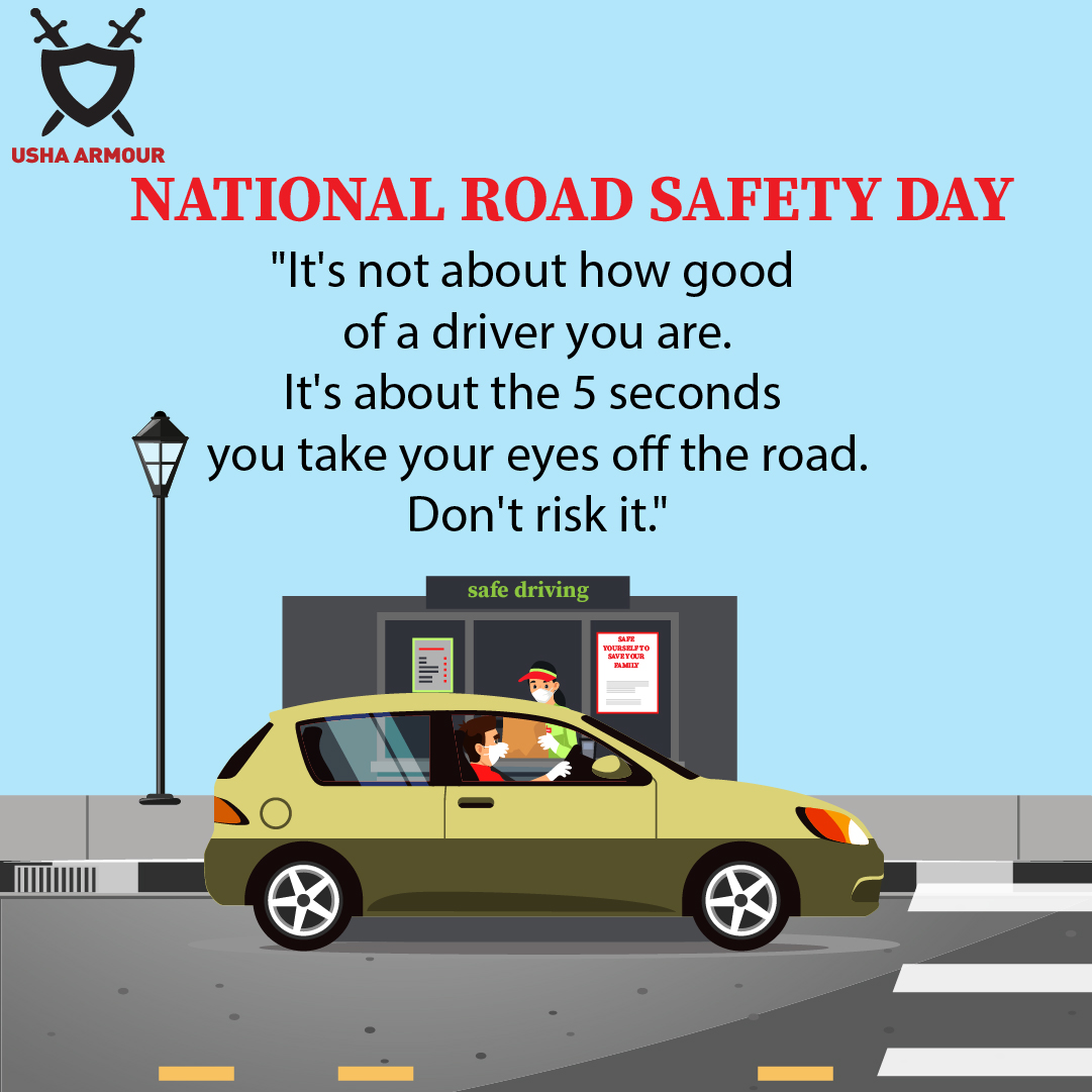 Day 5, Don't #risk it! No matter how good of a driver you are, it only takes five seconds for something to go wrong when you take your eyes off the road. Stay safe and keep your eyes on the #road!

#nationalroadsafetyweek #roadsafetyweek #nationalroadsafetyday #roadsafety #safety