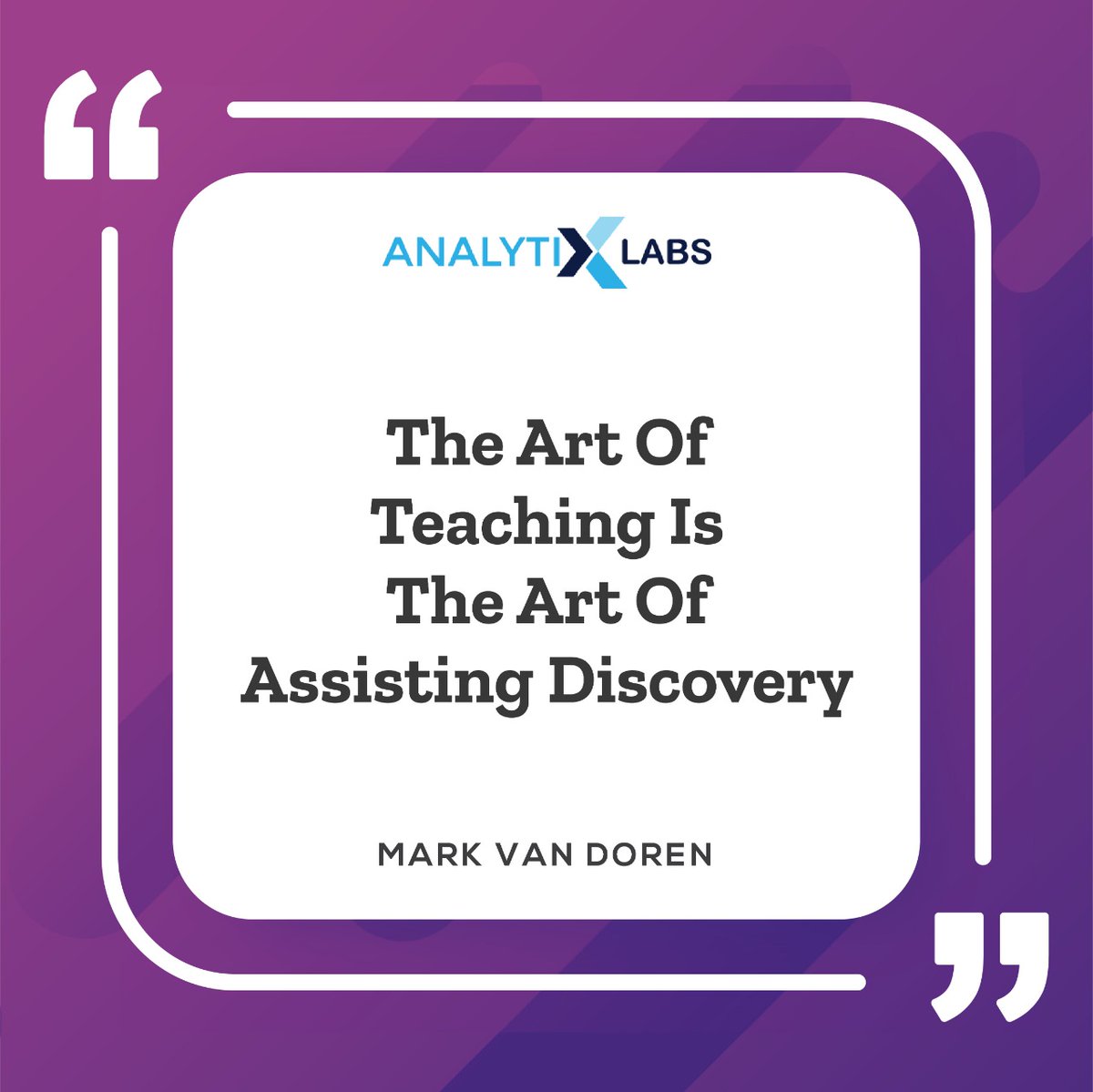 AnalytixLabs's tweet image. Discover the boundless opportunities in the world of data science with our team of experts willing to hold your hand till the end of the road.
#learnfromthebest #teachers #datascienceexperts #learningprofessionals #learndatascience #datasciencecourse