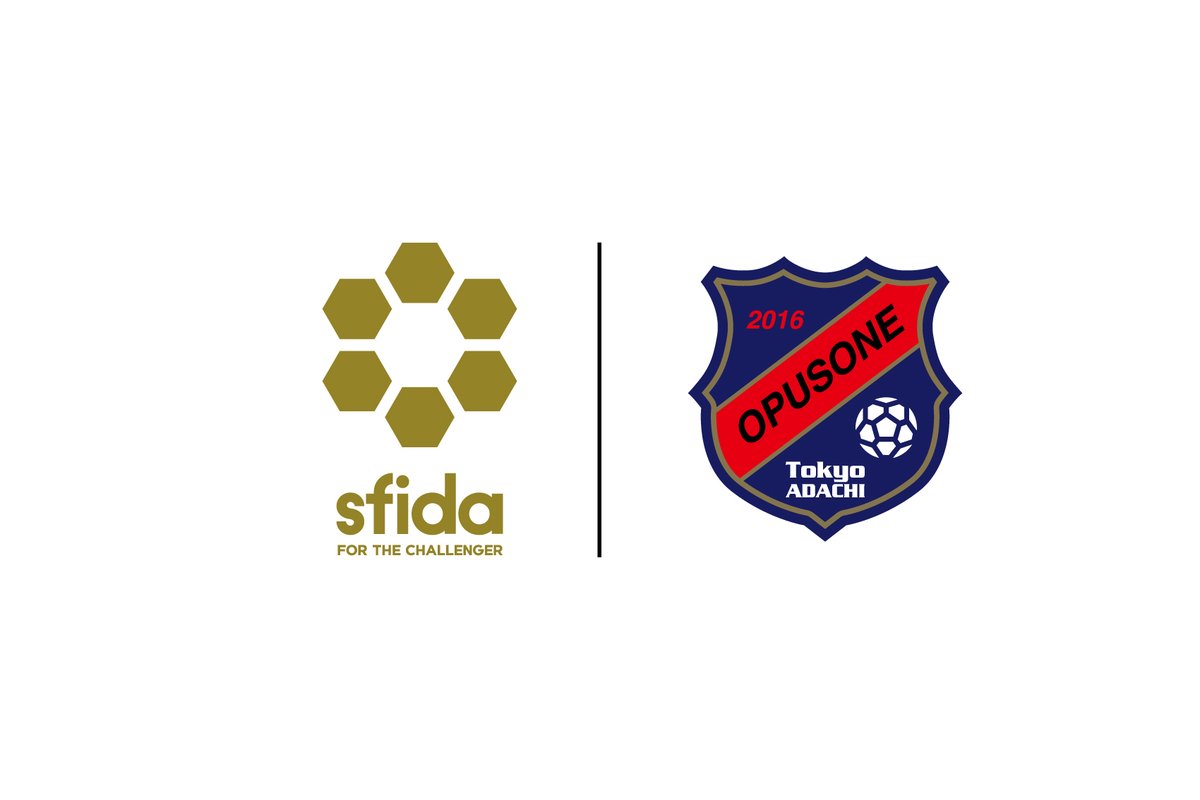 SFIDAs's tweet photo. #FCオーパスワン 🤝 #sfida 

 sfidaは2023年より、東京都足立区を拠点に活動するフットボールクラブ『FC OPUSONE』と共に闘います。

sfidaを身に纏い、夢や目標に挑むFC OPUSONEの皆さんの挑戦を全力で応援しています！

#スフィーダ
#forthechallenger https://t.co/xlNqbal1vL