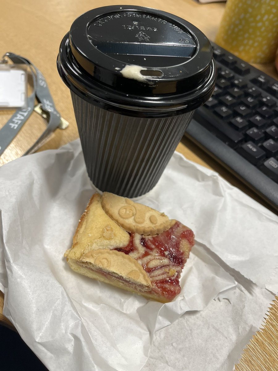 As it’s ‘Blue Monday’, we are starting the week off with fancy coffee and treats at school. It’s the little things that really do make a difference. Happy Monday everyone! #Wellbeing #blueMonday #edutwitter <a href="/dccoffee/">door county coffee</a> ☕️