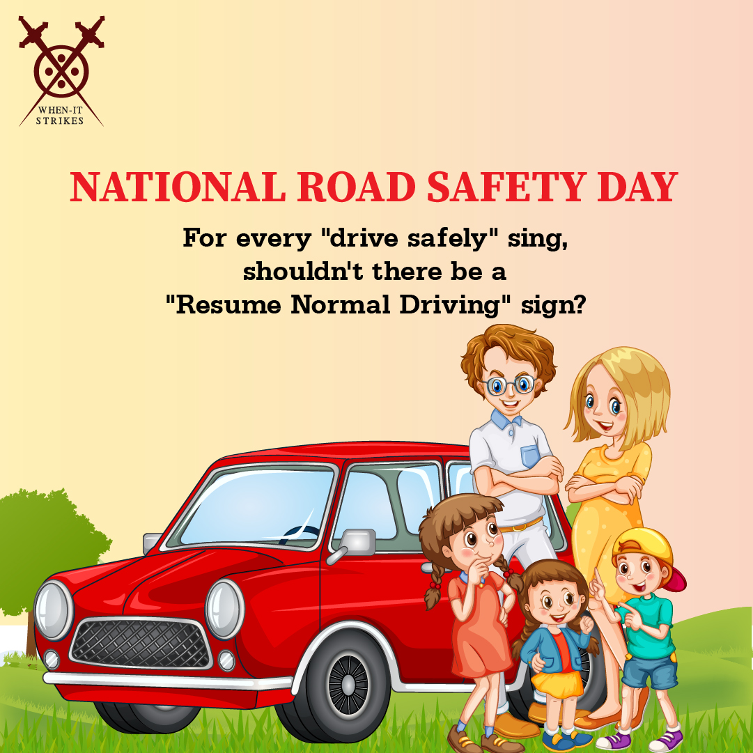 It's important to pay attention to the road and drive safely, but it's also important to remember to resume normal driving practices when the situation allows!

#nationalroadsafetyweek #roadsafetyweek #nationalroadsafetyday #resumedriving #roadsafety #eyesontheroad #risk #safety