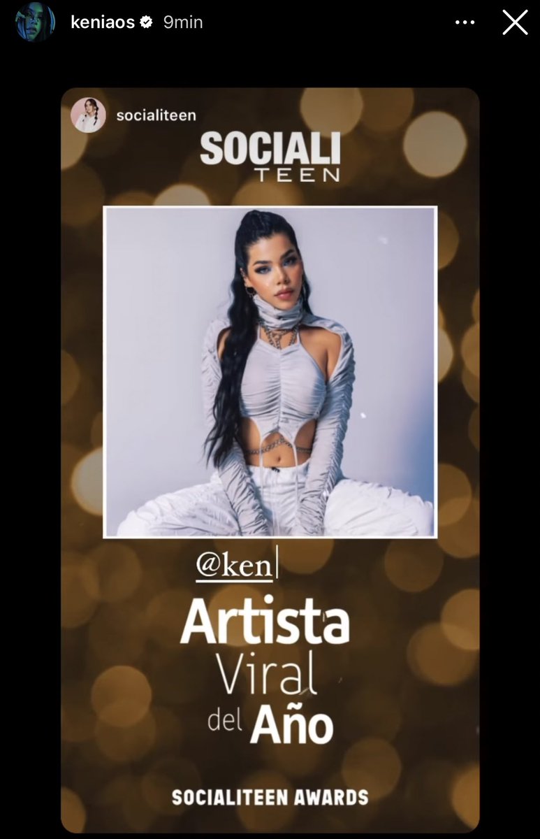 angeles11_11's tweet photo. Mi #Kosbebe ganando sus categorías 💕💕 #solistadelaño #Artistadelaño #FuerzaKenini ❤️🔥 https://t.co/31oiLndCjl