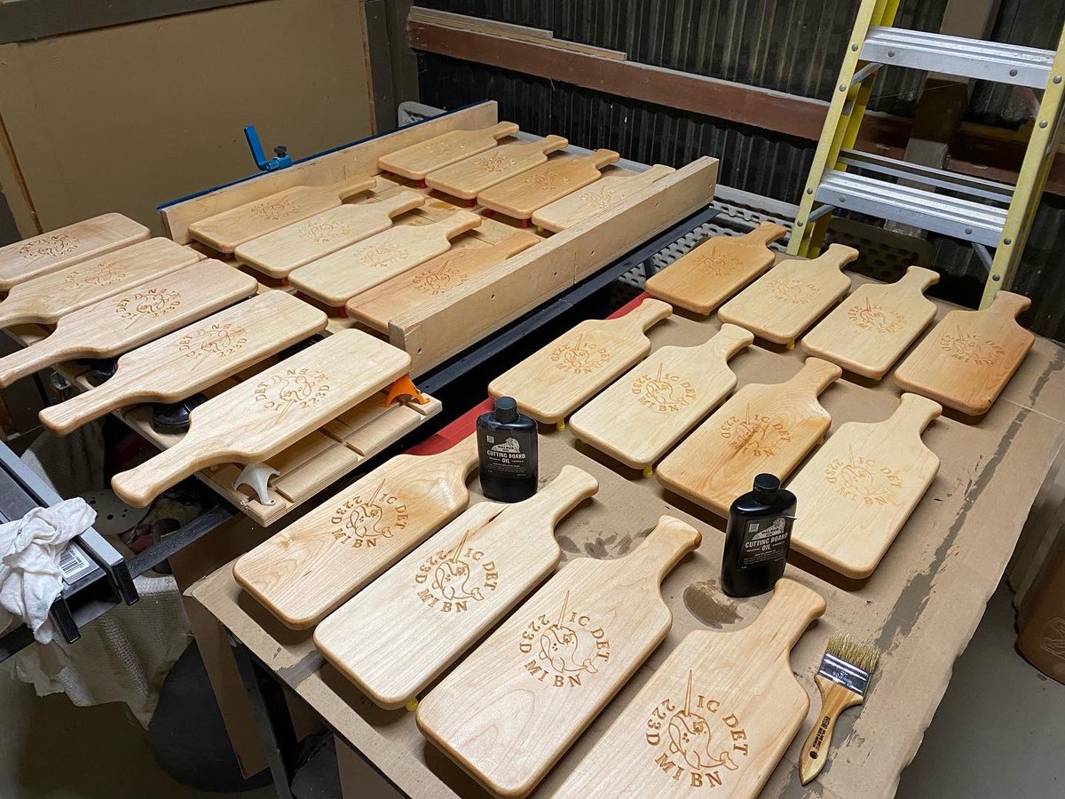 Finally these charcuterie boards are done.