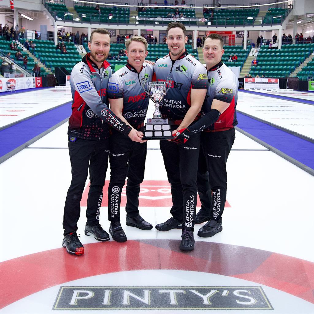 What a week with this unit! 

Canadian Open Champs &amp; our first <a href="/grandslamcurl/">Grand Slam of Curling</a> title as a team. 

Thank you Camrose!