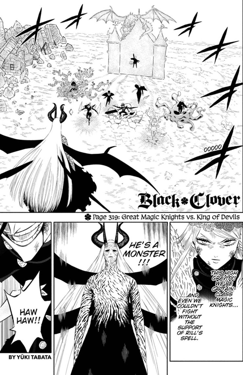 ThunderTheDevil's tweet photo. Black Clover one year ago today https://t.co/aJCgO7e8dc
