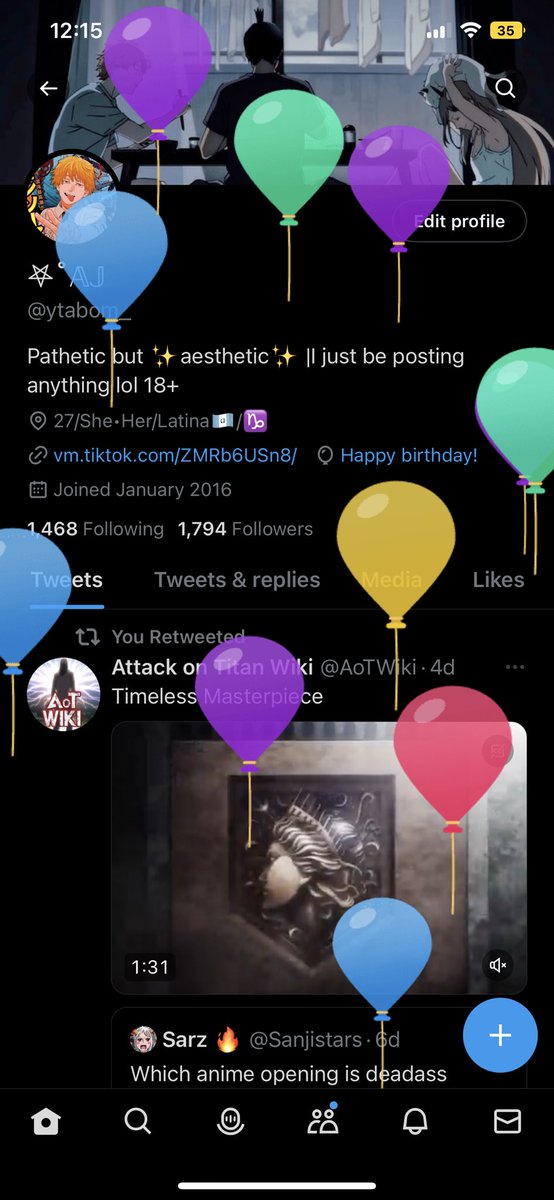 ytabom_'s tweet photo. Ah yesss the birthday balloons 😌 hbd to me! 🎉🥳🎊🎂 https://t.co/MNvP4zPkMq
