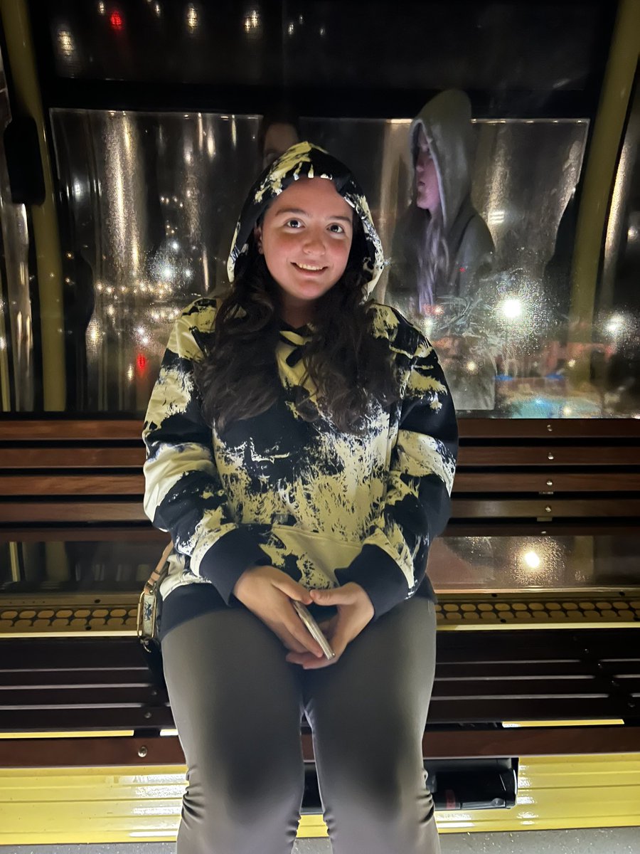 Rode the skyliner for the first time tonight 🤩