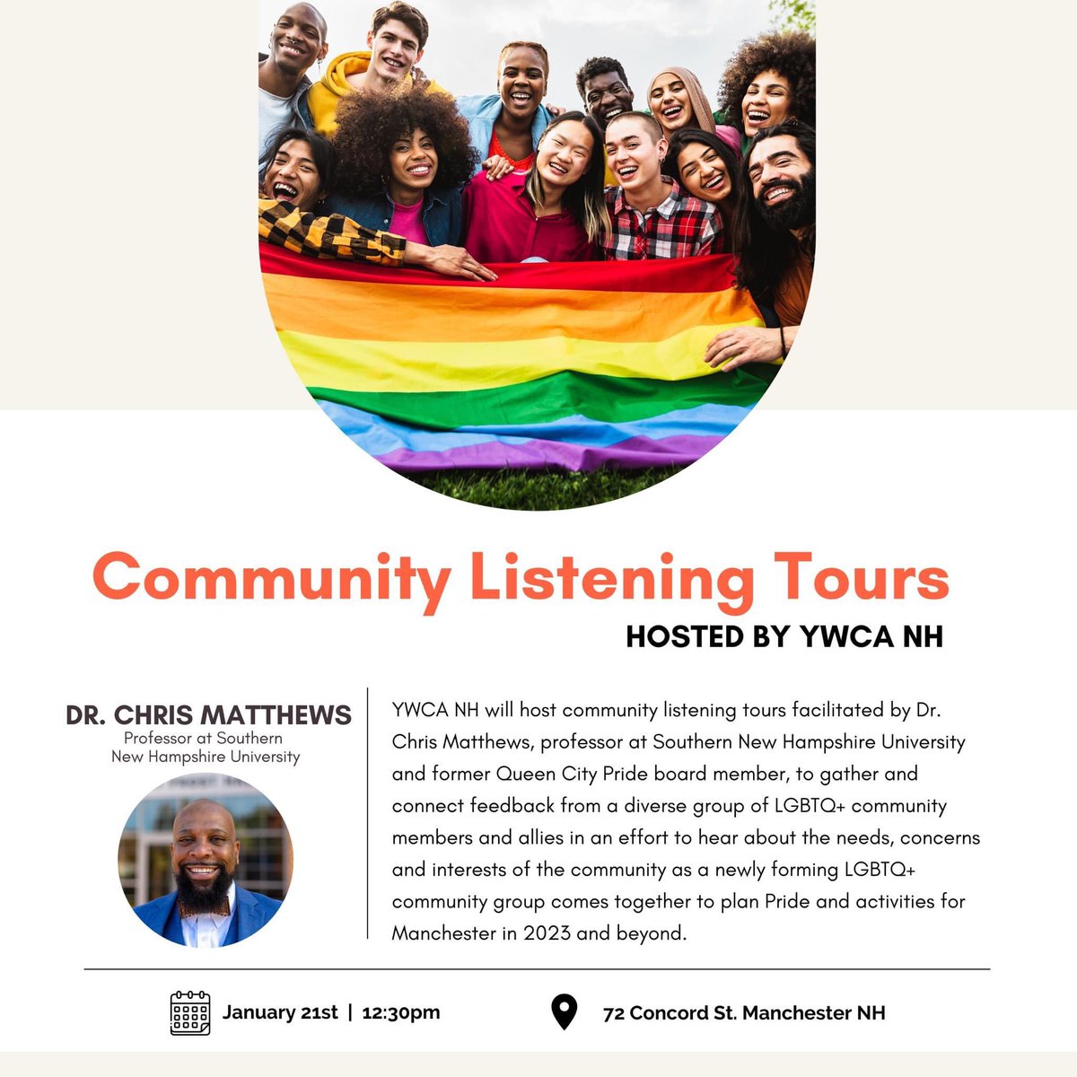QueenCityPride2's tweet photo. 2023 continues to be a year of change and growth.  I won’t make this one of those long post.  I’ve accepted a new New Job, that is moving me out of the manchester community.  As I’m sure most may wonder what that means for Queen City Pride ? A community supported and driven Pride https://t.co/V7mfeZgoSM