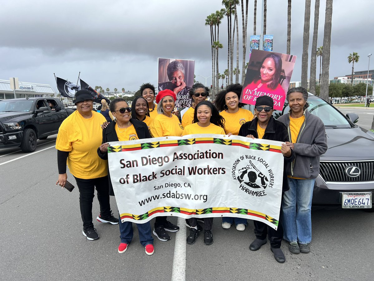 San Diego Association of Black Social Workers. 

Happy Birthday, Dr. Martin Luther King, Jr.