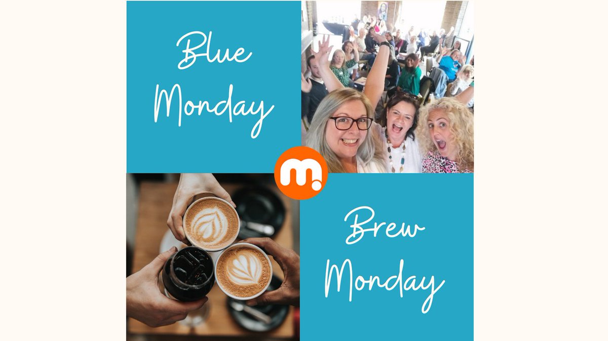 Blue Monday is today's National Awareness Day, it's also Brew Monday!!! So get yourself a drink and take time out to connect with someone today!!

 We are building a Business Community so you never have to feel alone again.

#happymonday #bluemonday  #supportlocalsmallbusiness